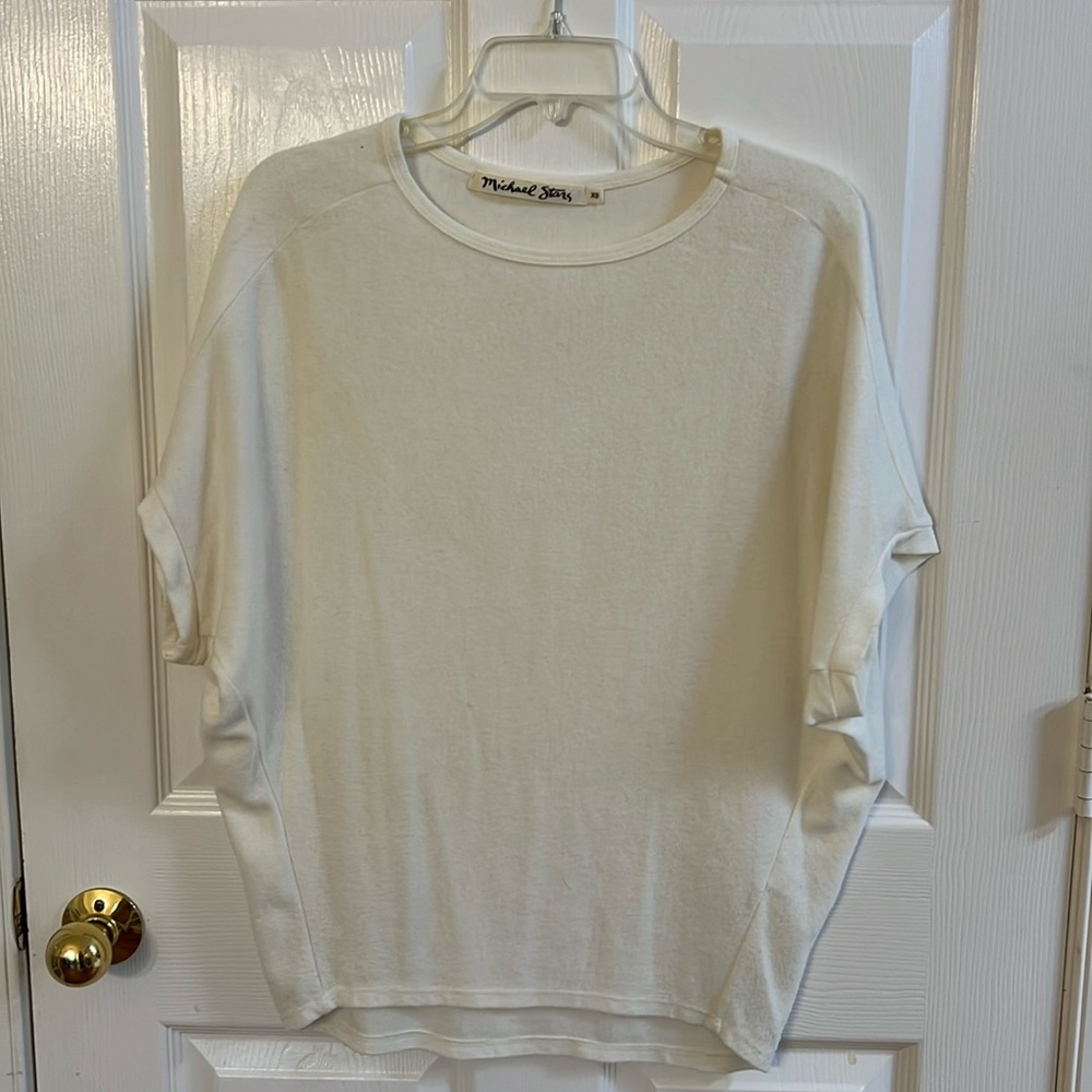 Super soft dolman sleeve Michael Stars sweater, off white size XS